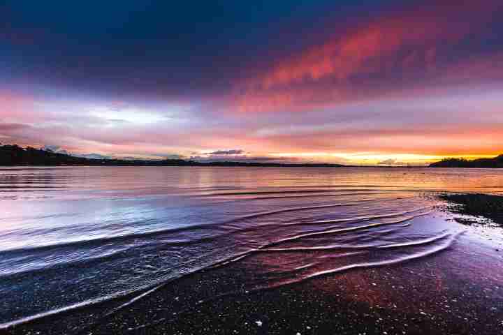 Driftwood Beach House Sunset on the Beach