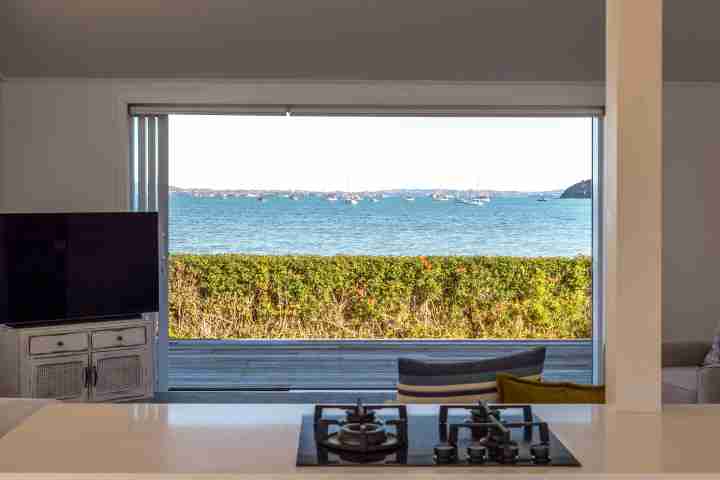 Driftwood Beach House View from the kitchen