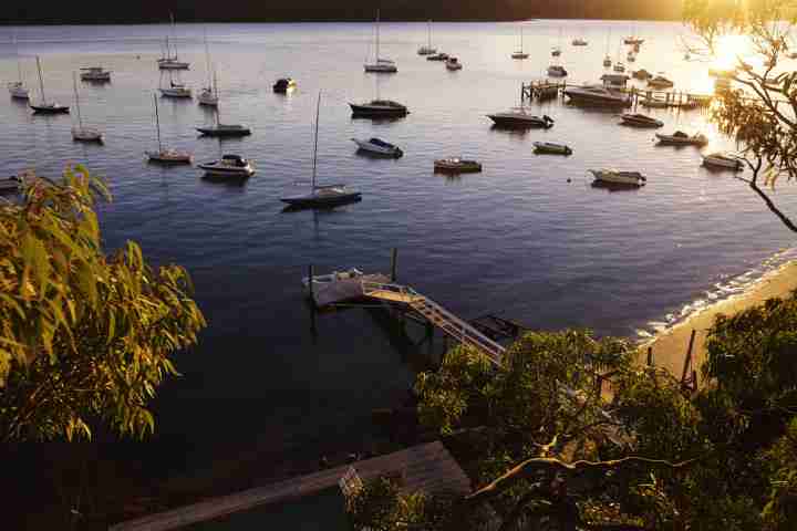 Gaelforce Accommodation Views, Boats on Sea at Palm Beach