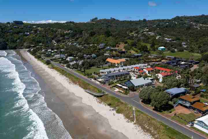 Onetangi Beach Apartments 7 Overhead Onetangi Beach