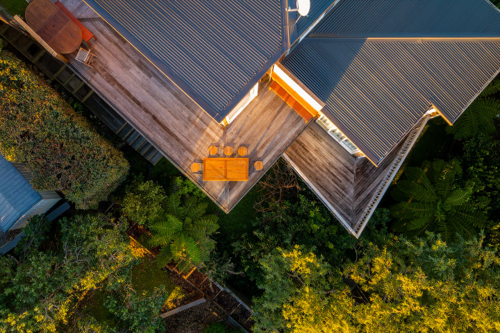 The Kingfisher House Birds Eye Shot