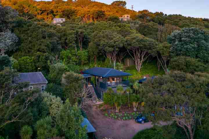 The Pavilion Omiha Drone Shot 2 Front of Property